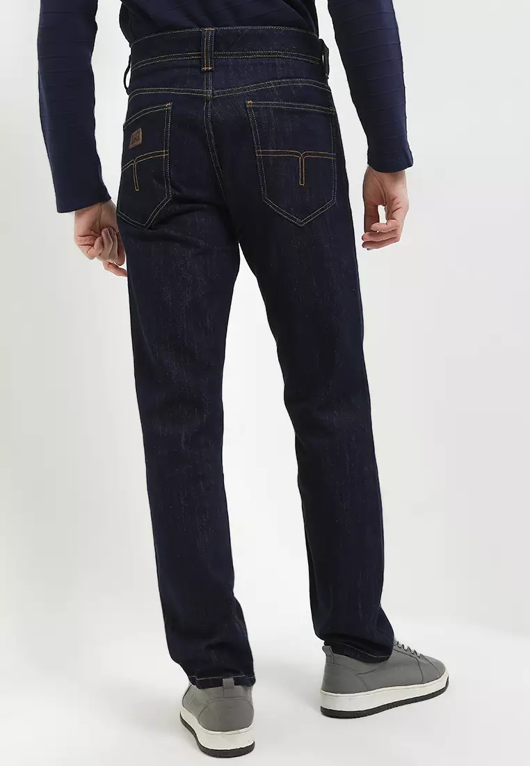 Basic Straight Fit Denim Pants BFS2501A