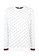 STELLA MCCARTNEY white Stella McCartney Embroidered Pattern Sweatshirt in White B2FD1AAE02B7CDGS_1