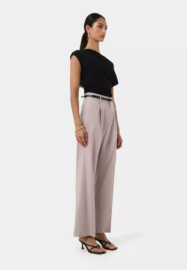 Perry Linen Tailored Pants