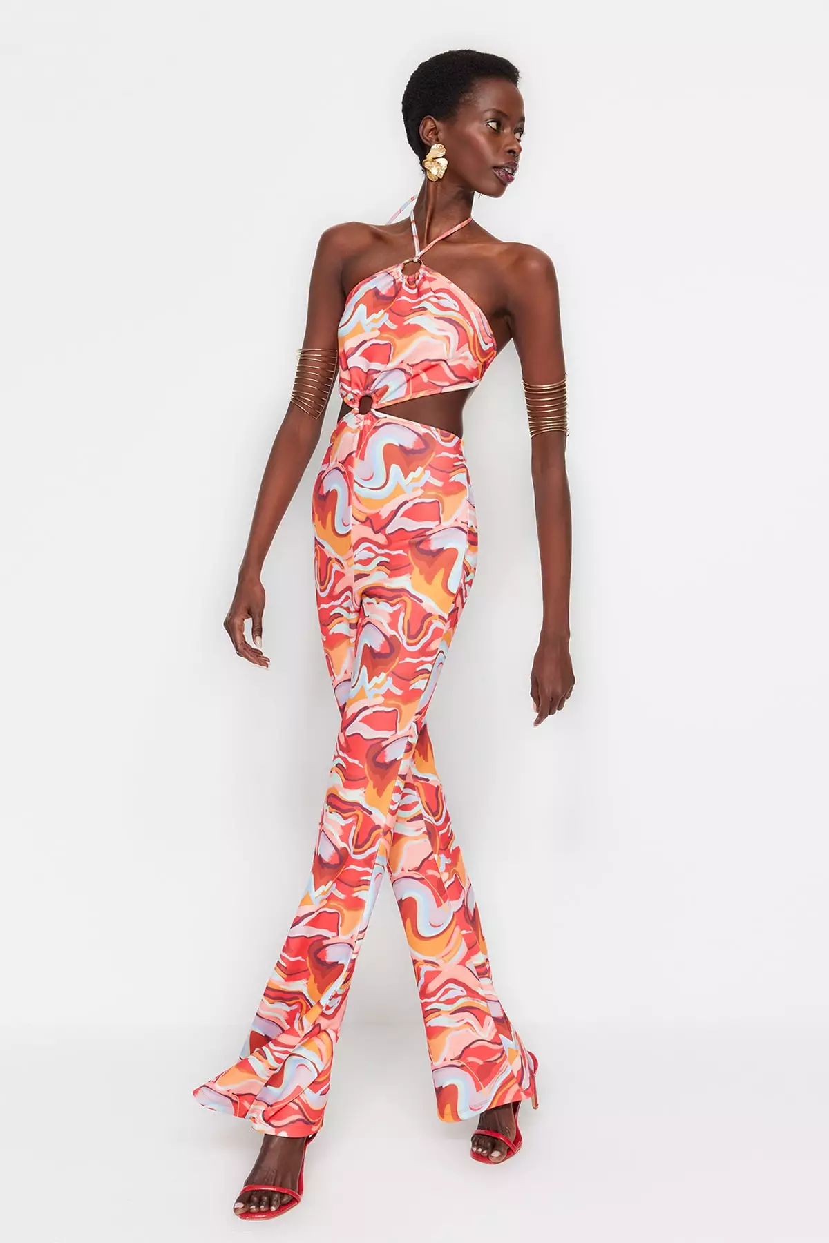 Multi colored overalls shop