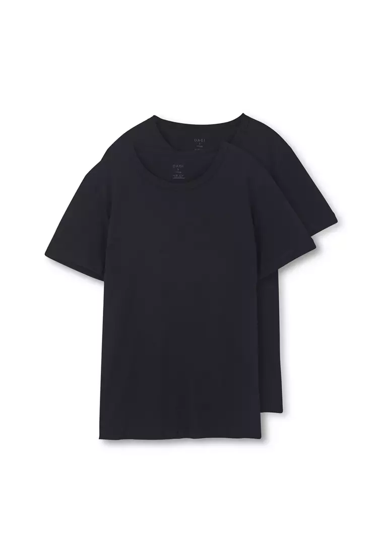 manica corta scollo a v uomo cotone Basic cotton Free spirit 905