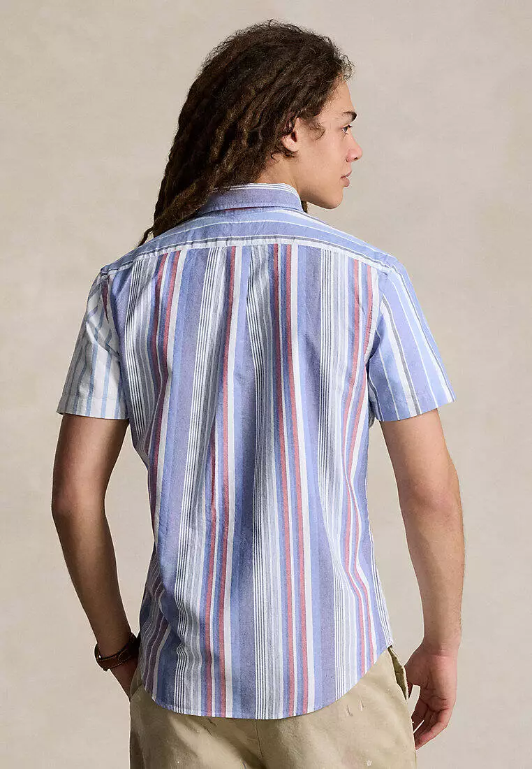 Buy Polo Ralph Lauren Classic Fit Striped Oxford Fun Shirt Online
