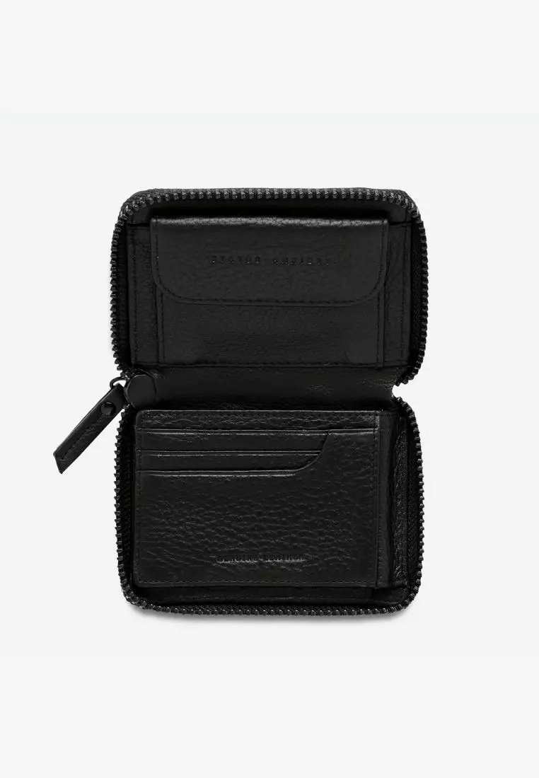 Buy Status Anxiety Status Anxiety Wayward Leather Wallet Black 2024