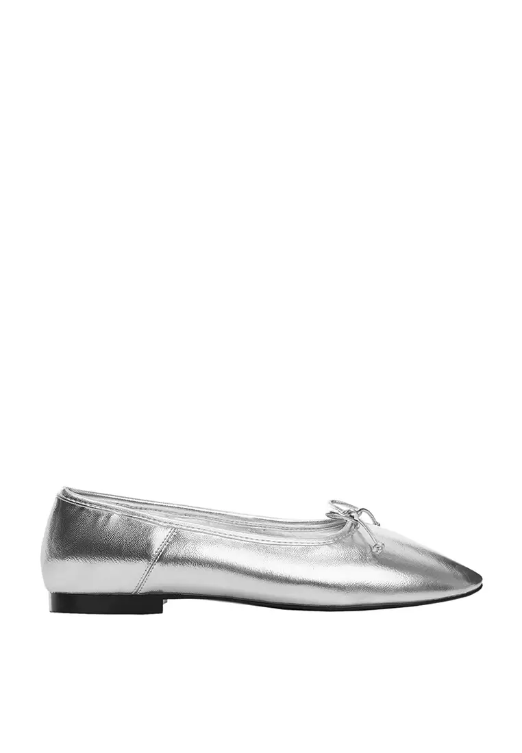 Varina Detail Foulard Ballerina Flats (ik)