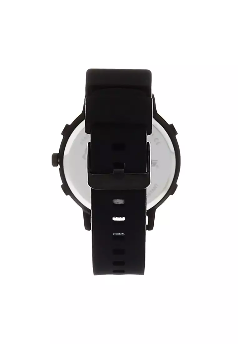 Lawndale Black Silicone Strap Analog-Digital Watch SKC-SR5071