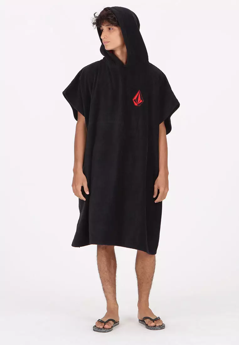 MTW SURF VITALS J ROBINSON TOWEL BLACK