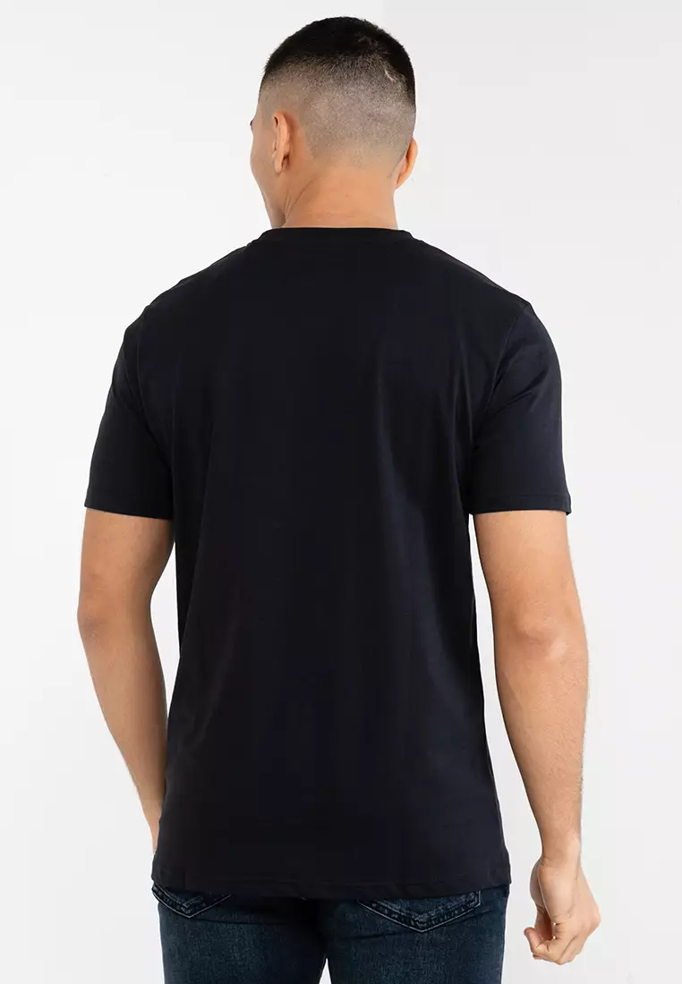 Men's Round Neck Graphic Tee