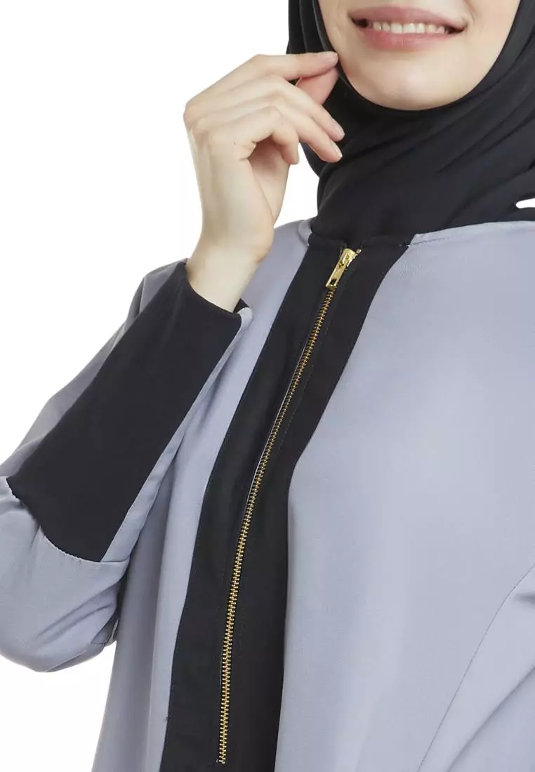 Queenza Dress Gamis Wanita Muslimah By Zayidan Hafsoh - Abu