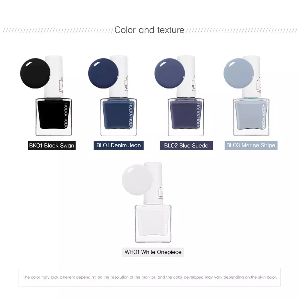 Holika Holika Piece Matching Nails Lacquer - GY02 Basement Pub