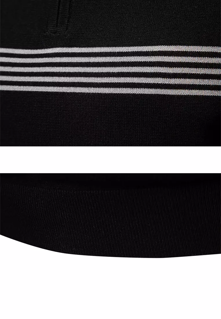 商務條紋Polo衫 AX-PSD8047