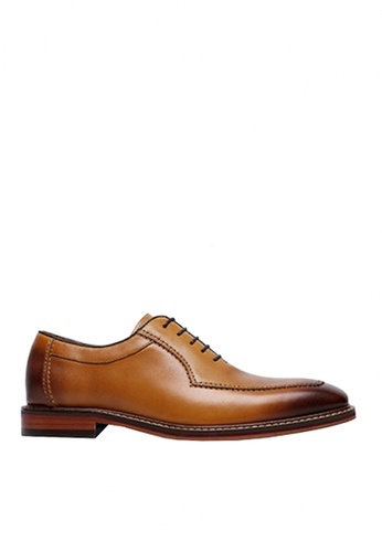 Twenty Eight Shoes brown VANSA Leathers Stitiching Business Shoes VSM-F6906 7FAB8SHAB8EDB1GS_1