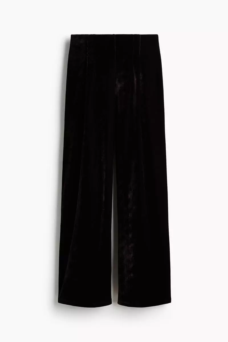 Velour trousers