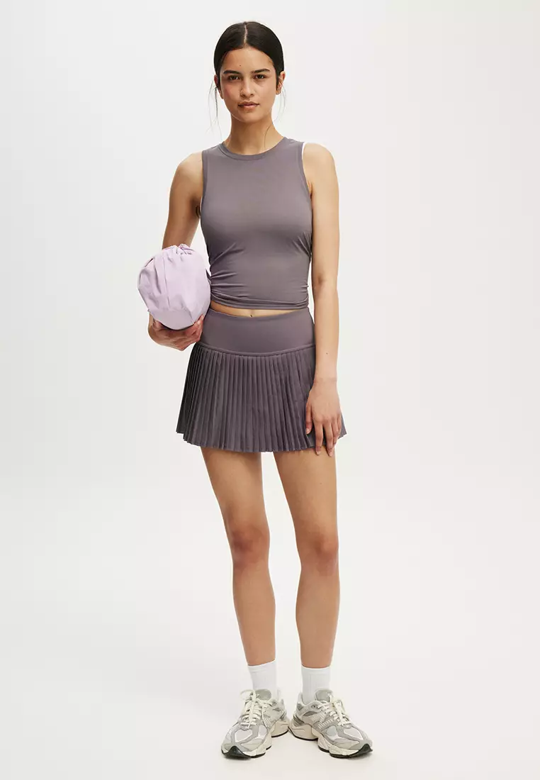 Active Open Back Muscle Tank Top