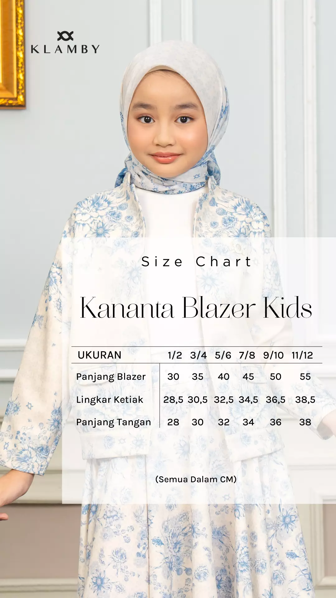 Klamby - Kananta Blazer Kids Charcoal Frost