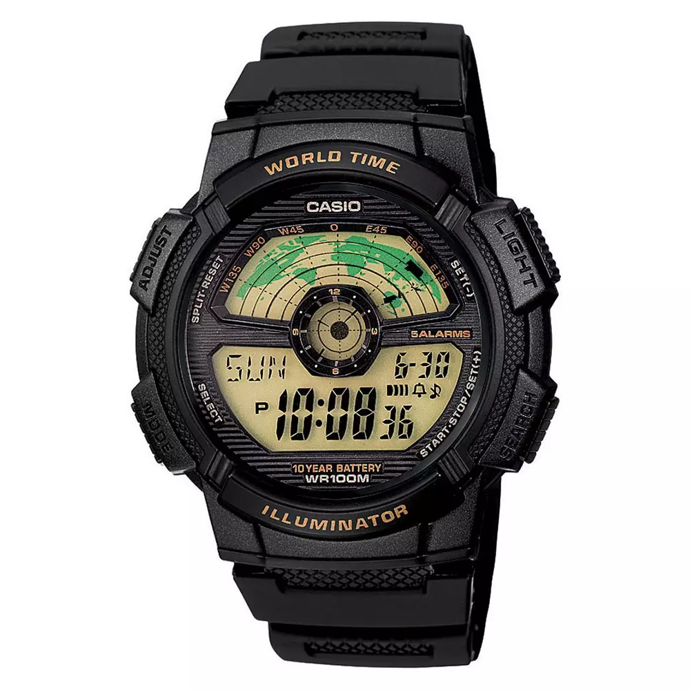 Casio Jam Tangan Pria AE-1100W-1BVDF Original