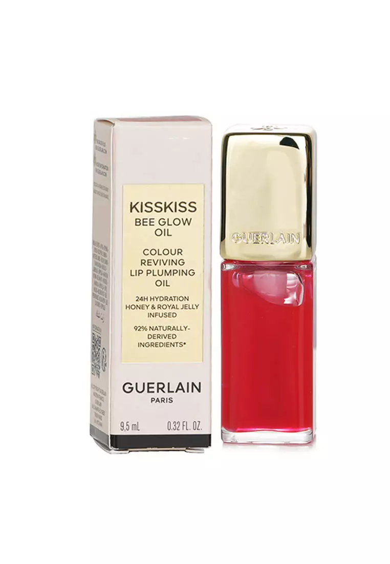 GUERLAIN - KissKiss Bee Glow Oil Colour Reviving Lip Plumping Oil - # 775 Poppy Glow 9.5ml/0.32oz