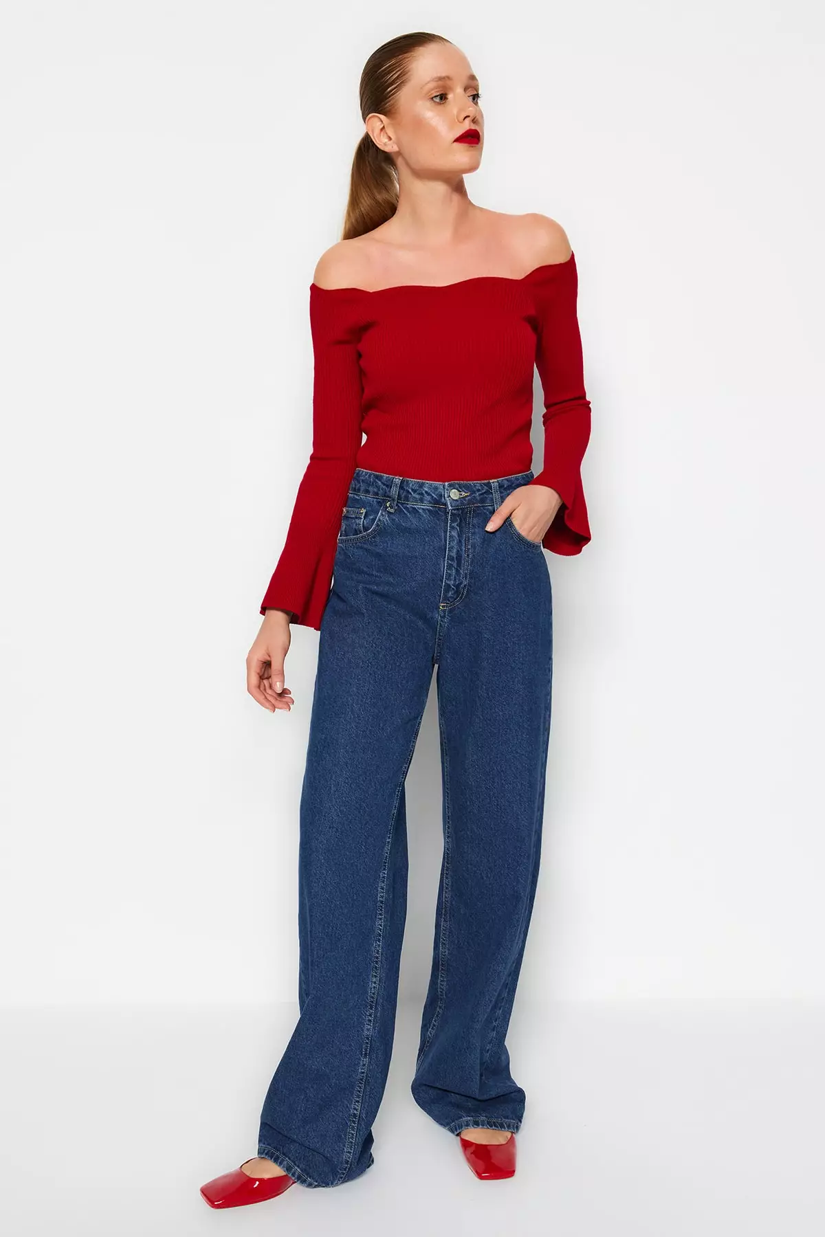 Bardot Neck Jumper