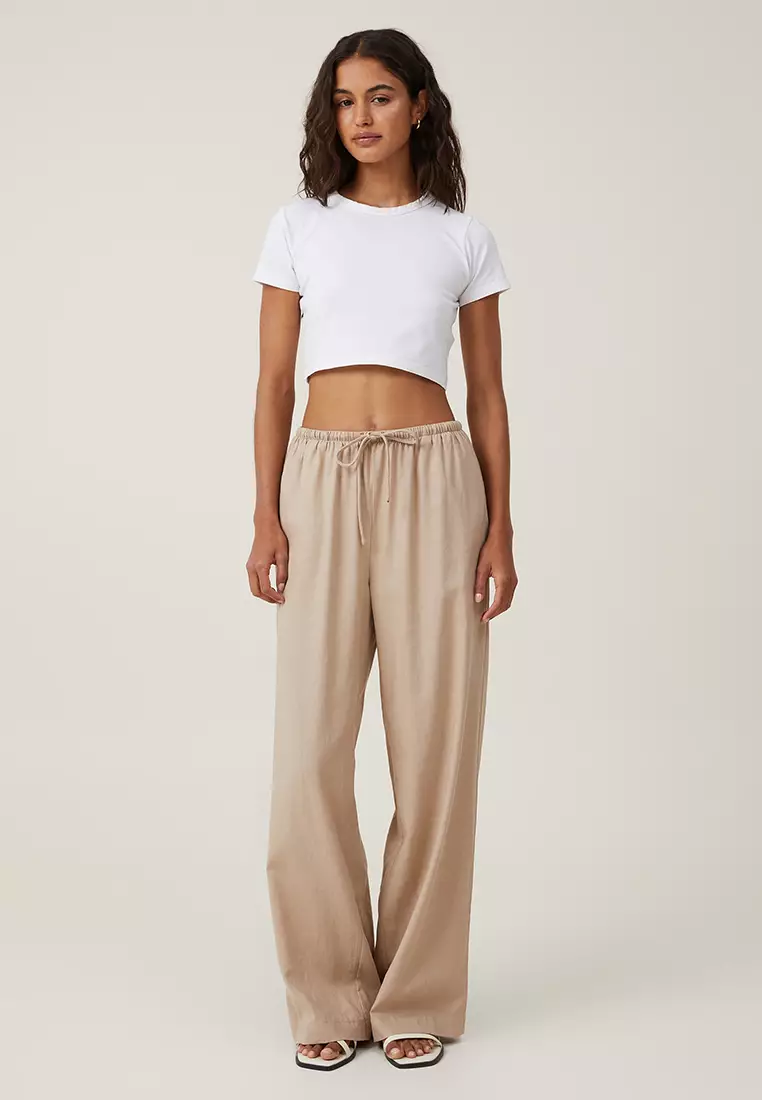 Buy Cotton On Haven Wide Leg Pants 2024 Online ZALORA