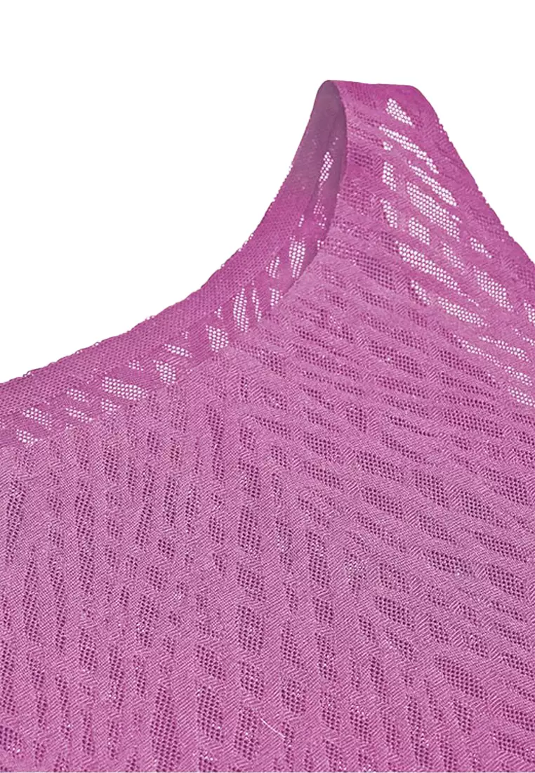 Sloggi ZERO Feel Bliss Crop Top Bra for Women - Pink Pearl