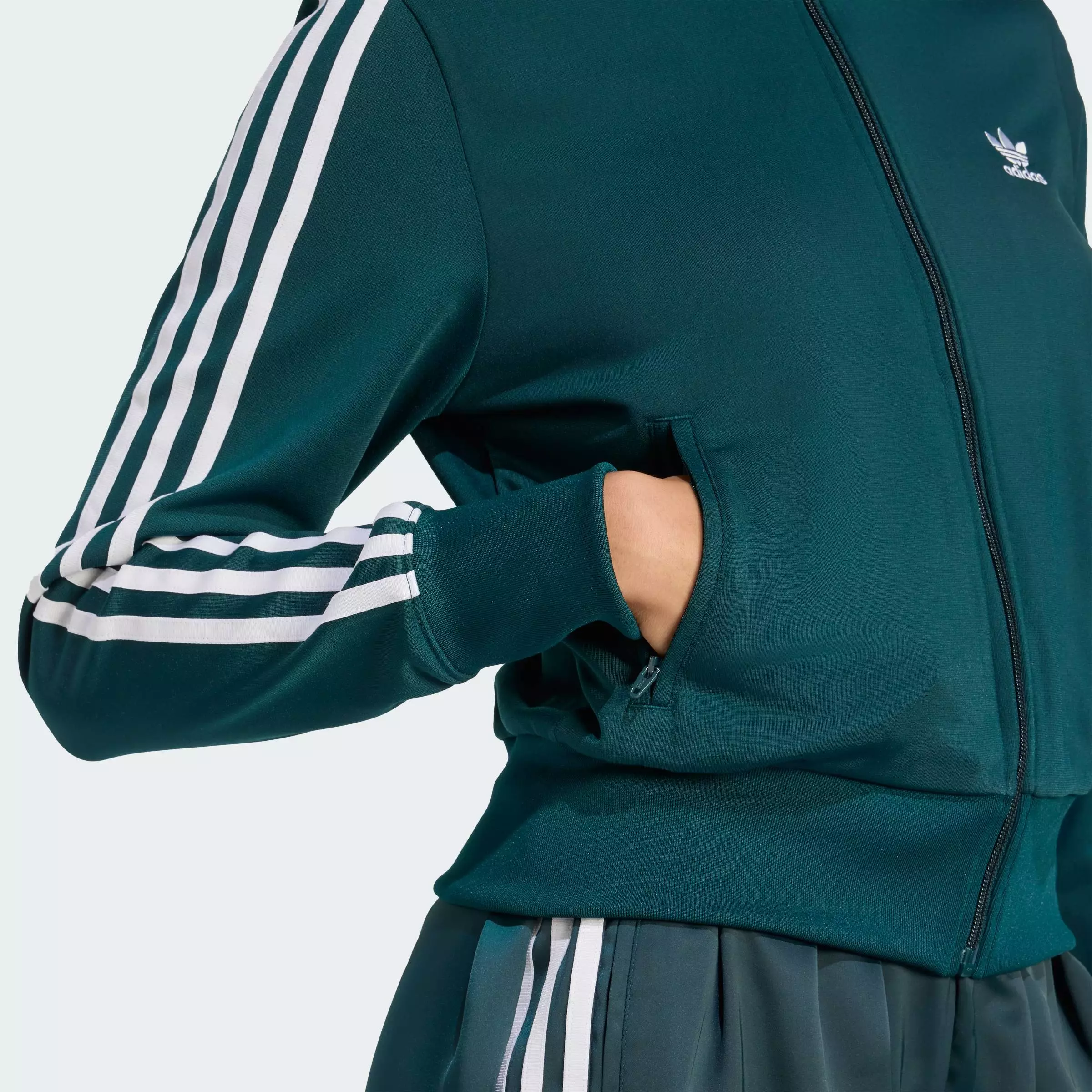 Lifestyle Adicolor Classics Firebird Track Top Women Green JX1484