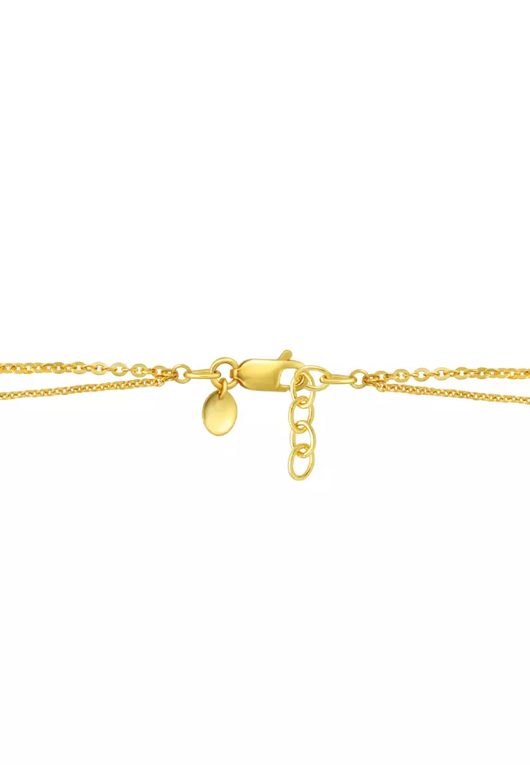 TOMEI Lucky Charm Bracelet, Yellow Gold 916