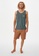 Rip Curl grey and blue Made For Tank Top 5D42DAAFB2167AGS_3