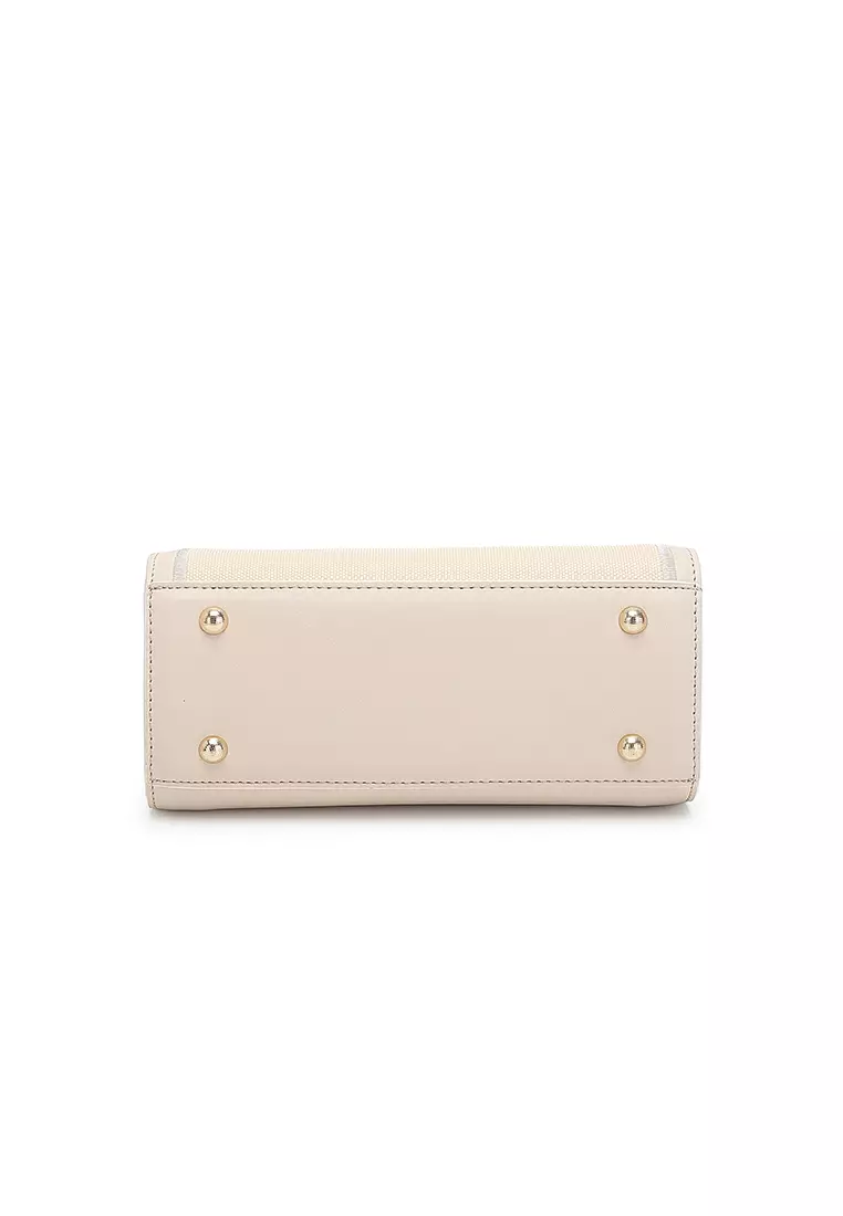 Women's Top Handle Bag / Sling Bag / Crossbody Bag / Shoulder Bag (手拿袋 / 斜孭袋 / 單肩包) - 米黃色