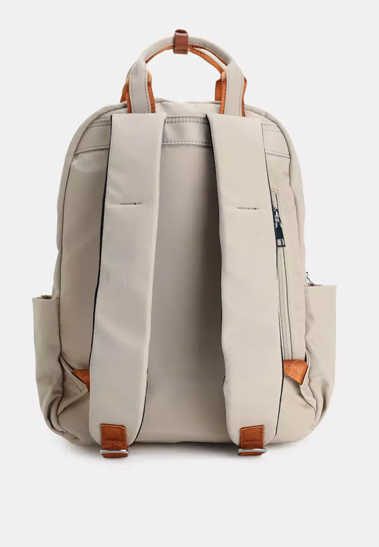 Premium Oxford Nylon Laptop Backpack with Top Handle