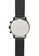 Milliot & Co. grey Cedric Black Leather Strap Watch 3BA6CAC8D98DDAGS_5