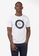 Ben Sherman white Smashed Record Target Tee 5F74AAADE6DF99GS_1