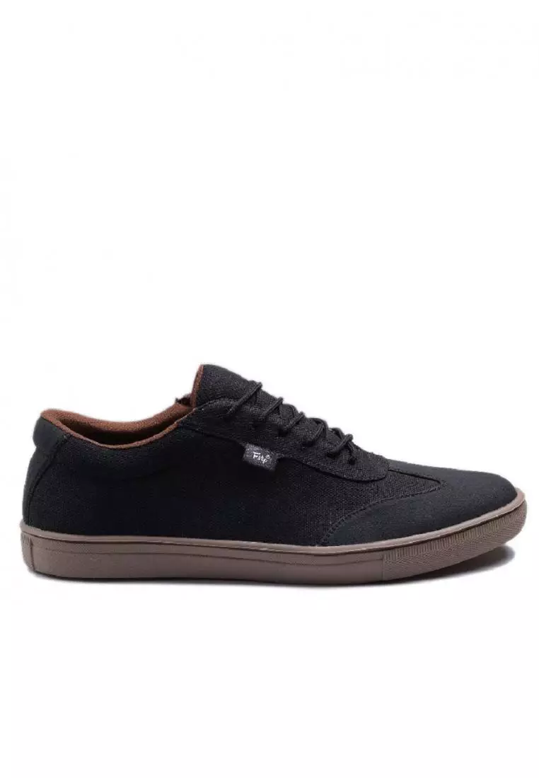 Sepatu Sneakers Pria Footstep Footwear - Atom Black