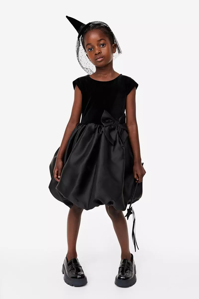 Girls black sale dress skirt