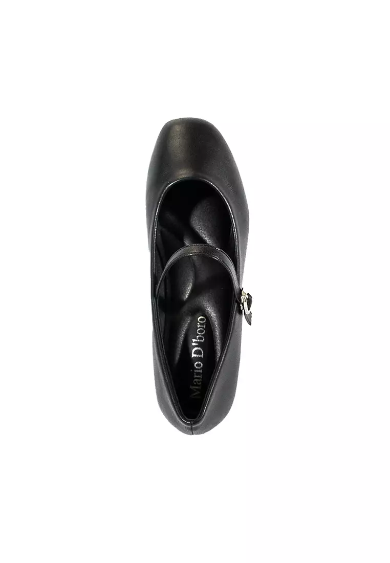 Women's College Pumps Shoes LX 27230 Black C56