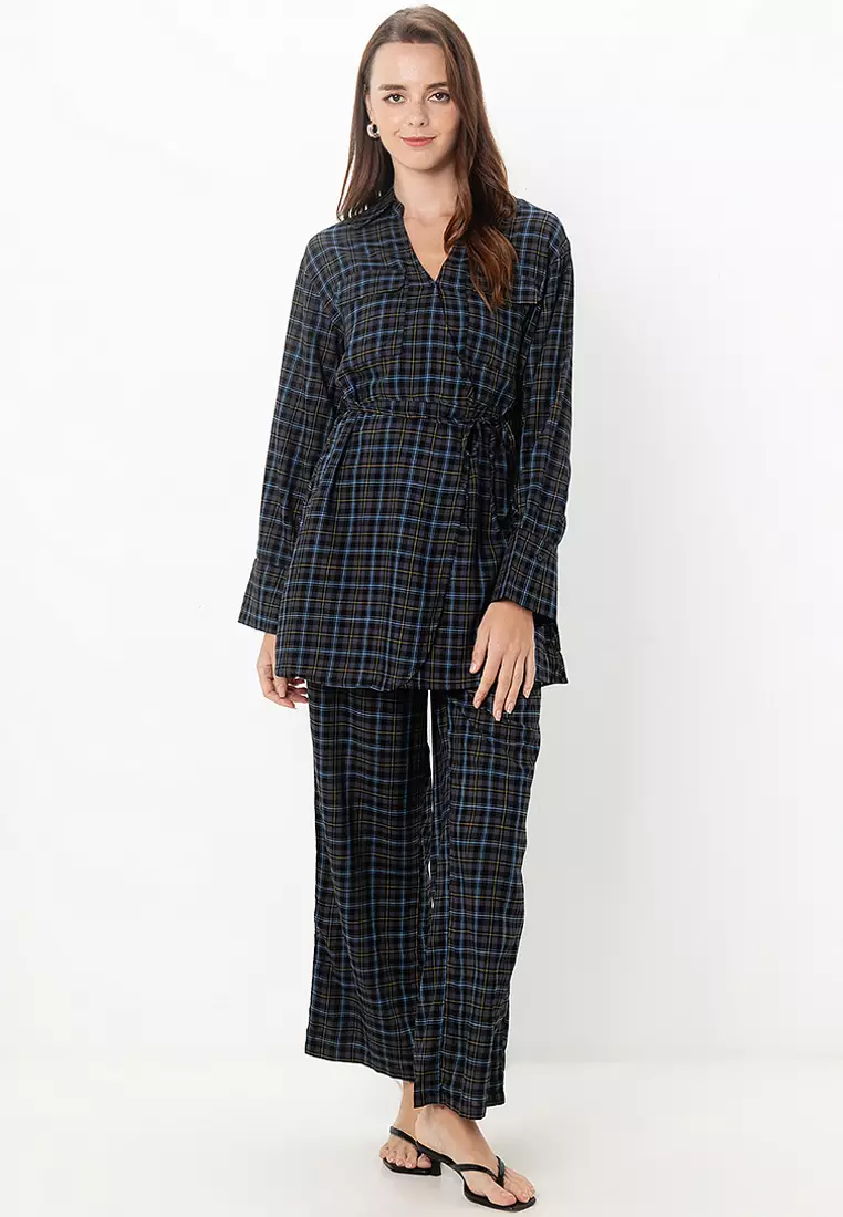 Mag-Kasi Check Pants