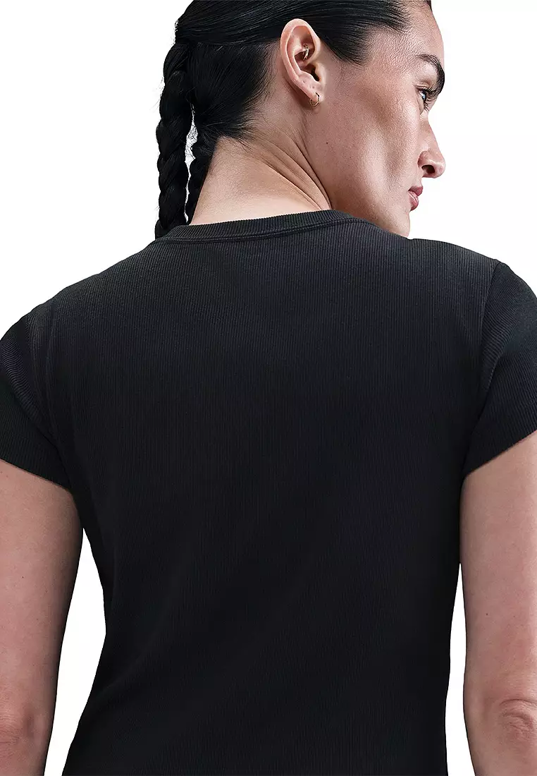 Sportswear Tight Ribbed Short-Sleeve T-Shirt