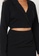 Abercrombie & Fitch black Twist Front Blazer Dress 42157AAB926AFAGS_2