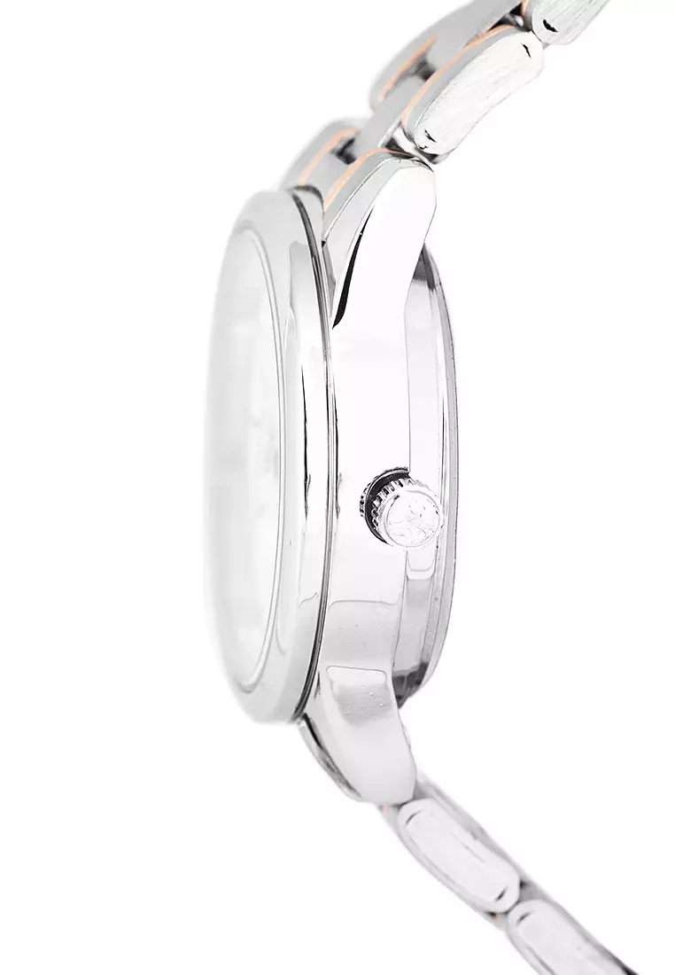 Analog Watch 20122258-Two Tone - White Dial