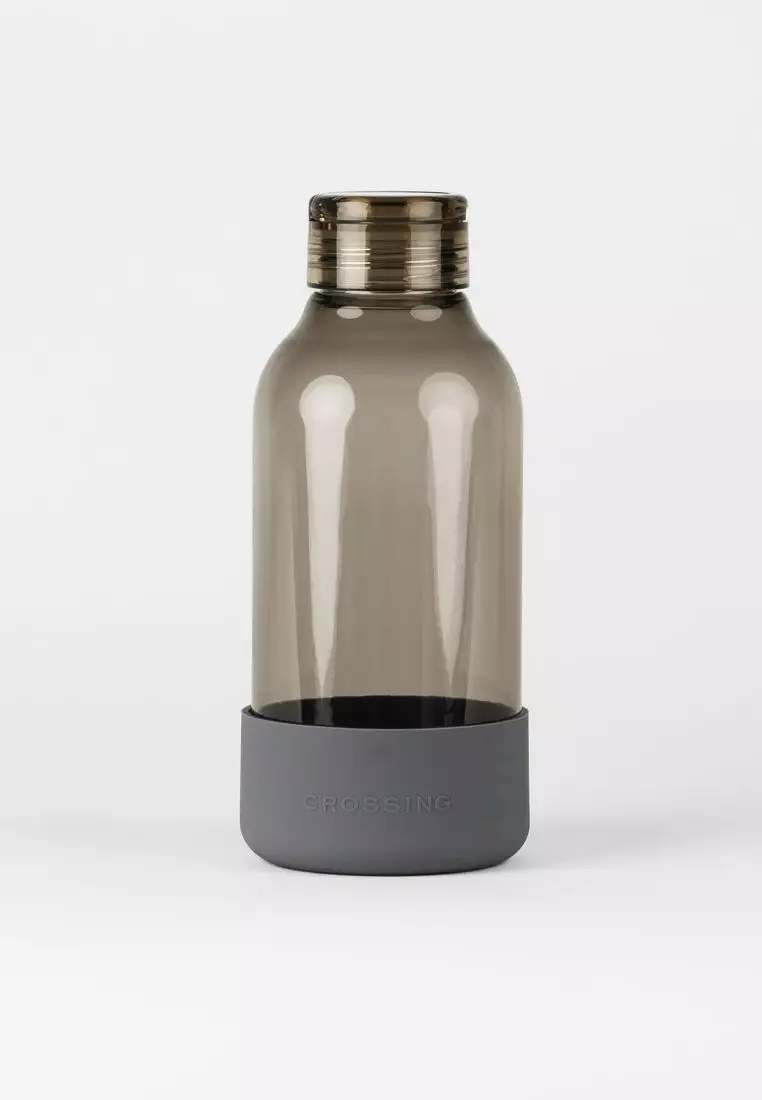 Crossing Silicone Water Bottle Boot - Fits Diameter 7-7.5cm (550ml) Blistered Pack - Gray