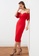 Trendyol red Puff Sleeves Dress EE84EAAA86D3FCGS_4
