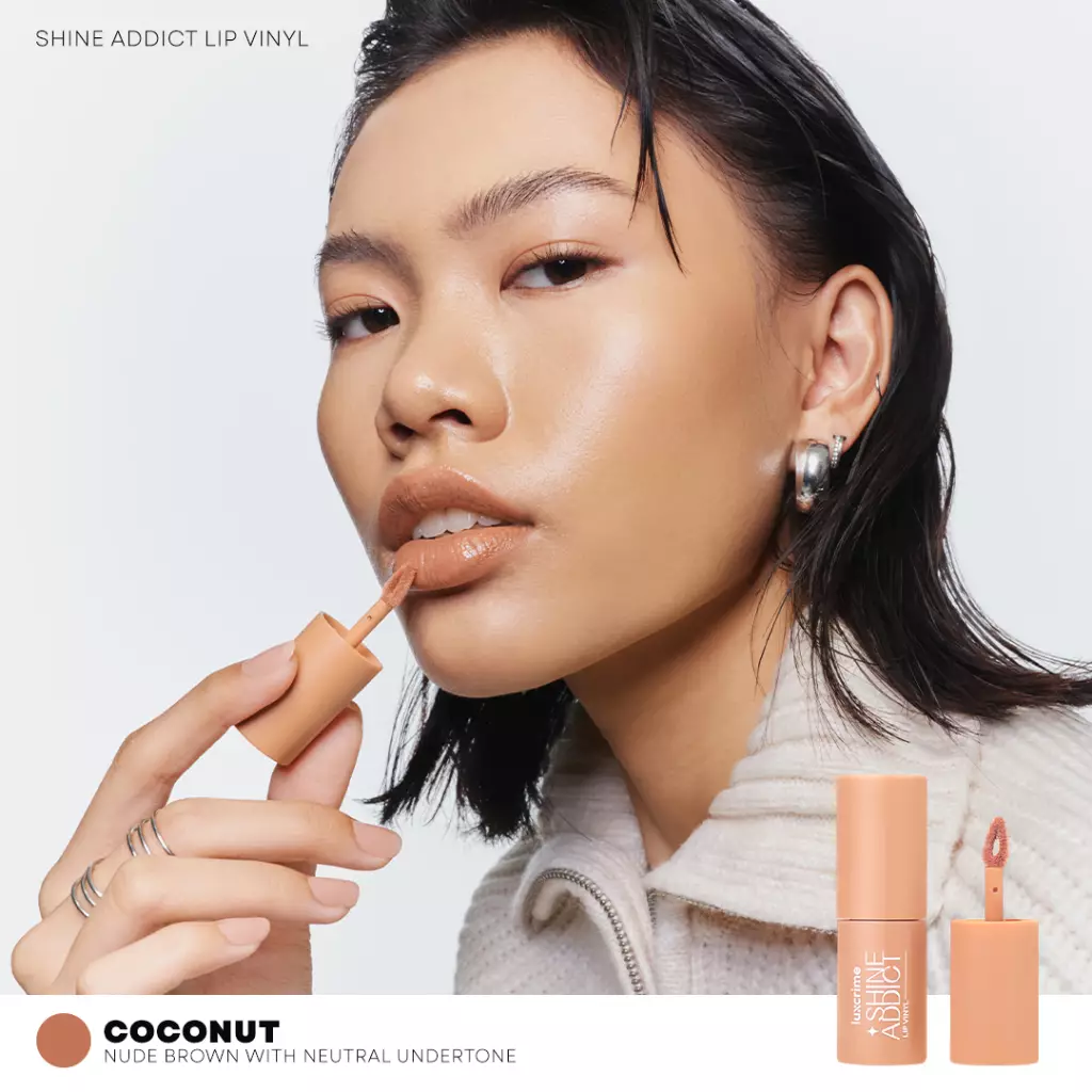Luxcrime Shine Addict Lip Vinyl - Coconut