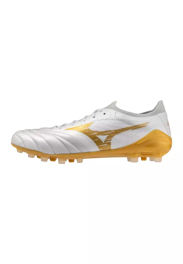 Morelia Neo 1V Elite AG Unisex White/MP Gold/ Cool Gray