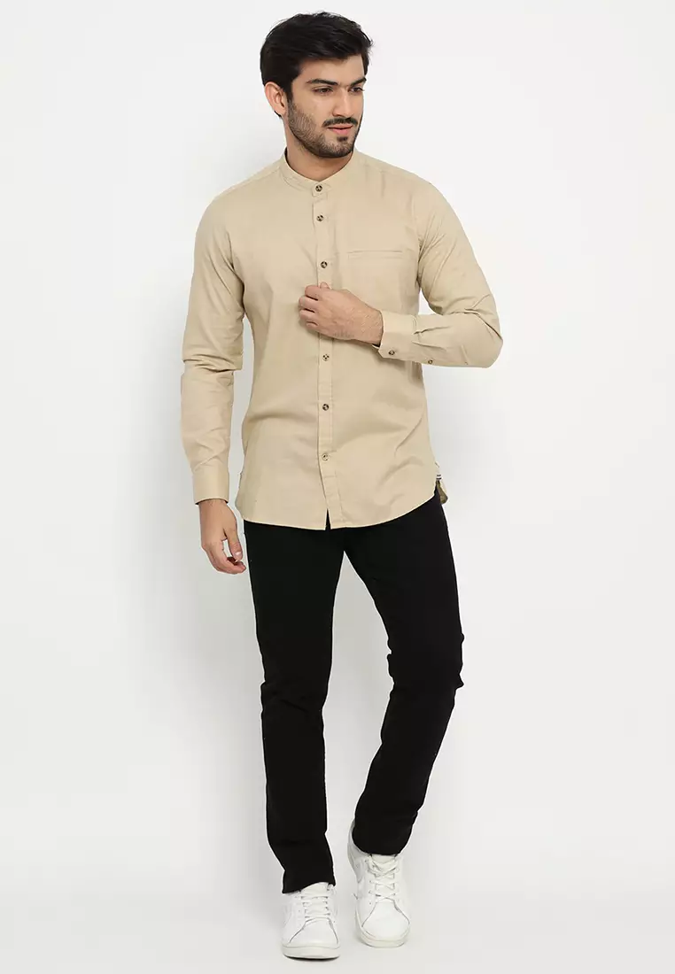 Kemeja Formal L/S Slub