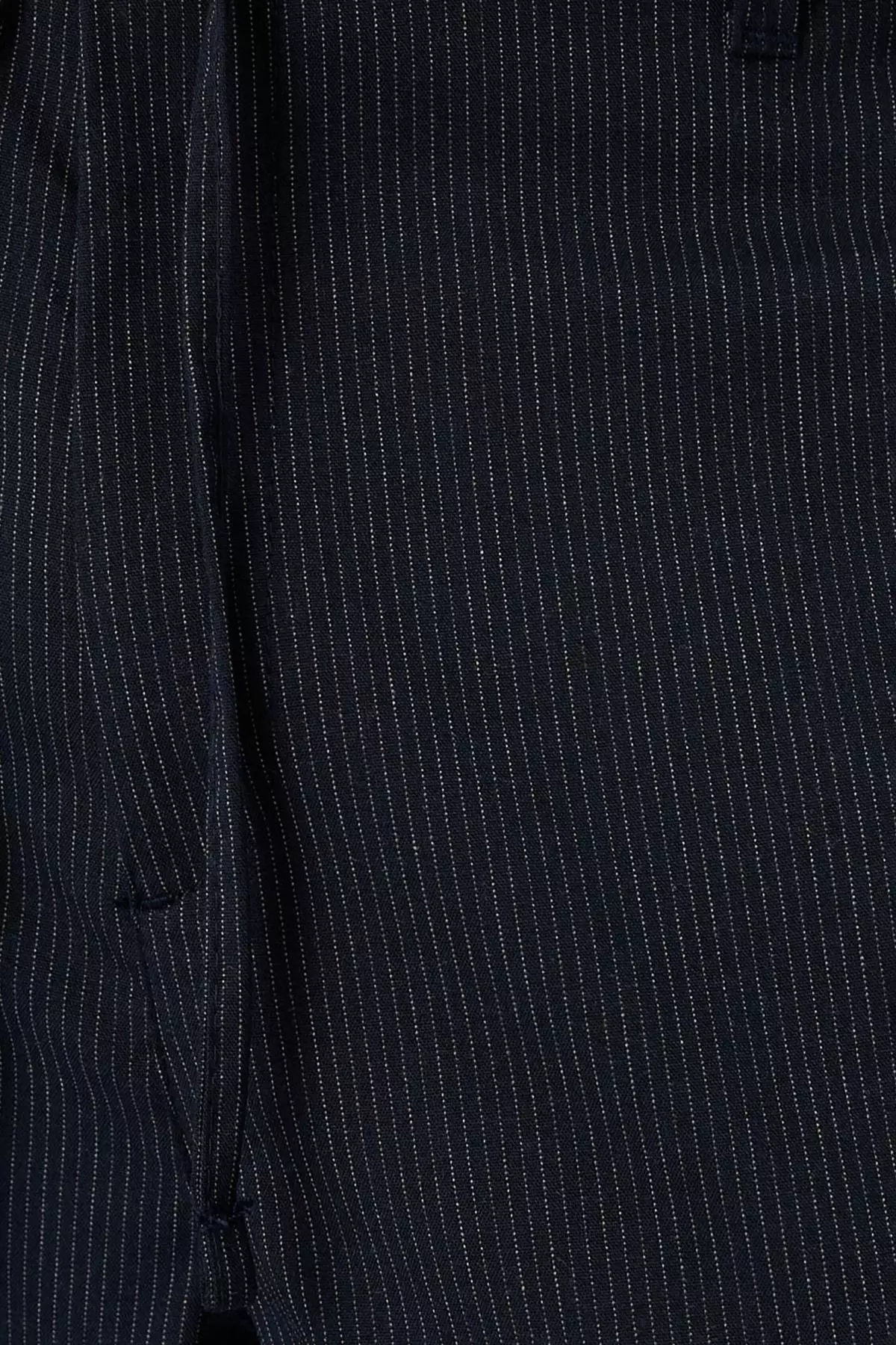 Lace Waist Striped Pants