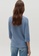 OVS blue Knitted Top With Raglan Sleeves D3C39AA9618B65GS_2