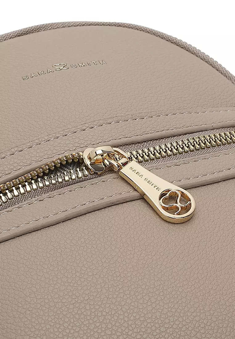 Women's 2-Way Backpack / Crossbody Bag / Sling Bag - Khaki