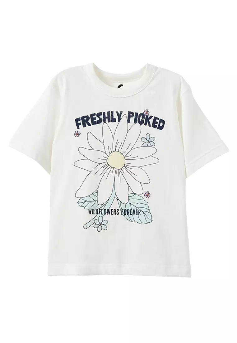 Poppy Oversized Graphic Print Tee