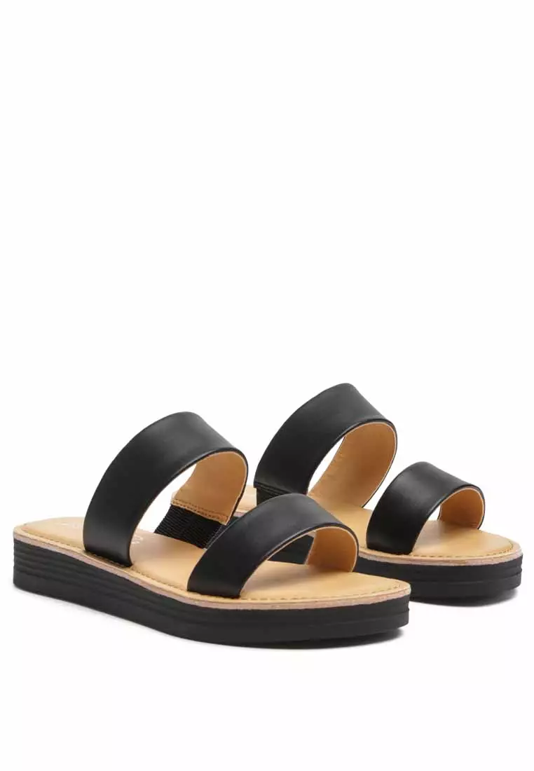 Double strap flip flops on sale