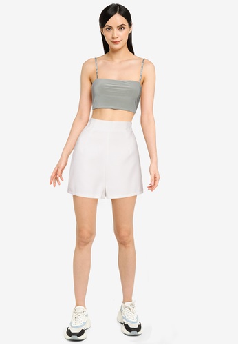 Skinny Strap Crop Top