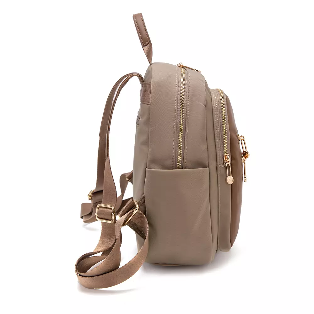 En-ji Heoji Backpack Wanita Warna Khaki