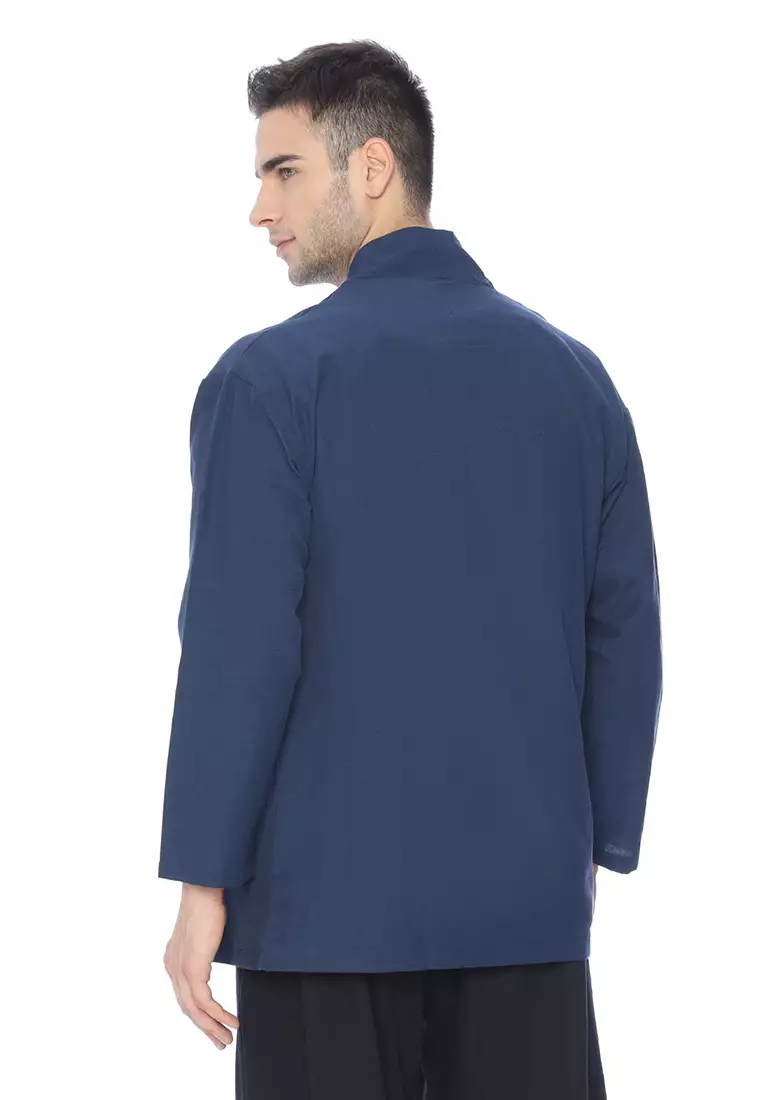 Ryusei Kimono Kata Long Sleeve Navy